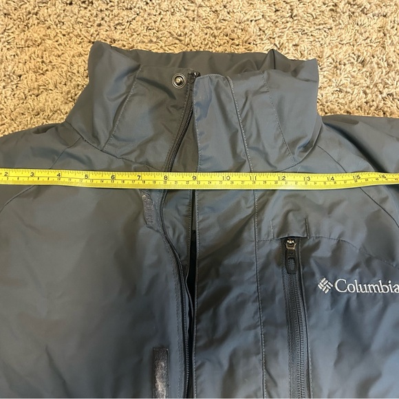 Men’s insulated grey winter Columbia jacket size medium size small - Picture 8 of 16